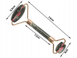 Массажер для лица из нефрита цена и информация | Массажеры для лица, инструменты для чистки лица | pigu.lt