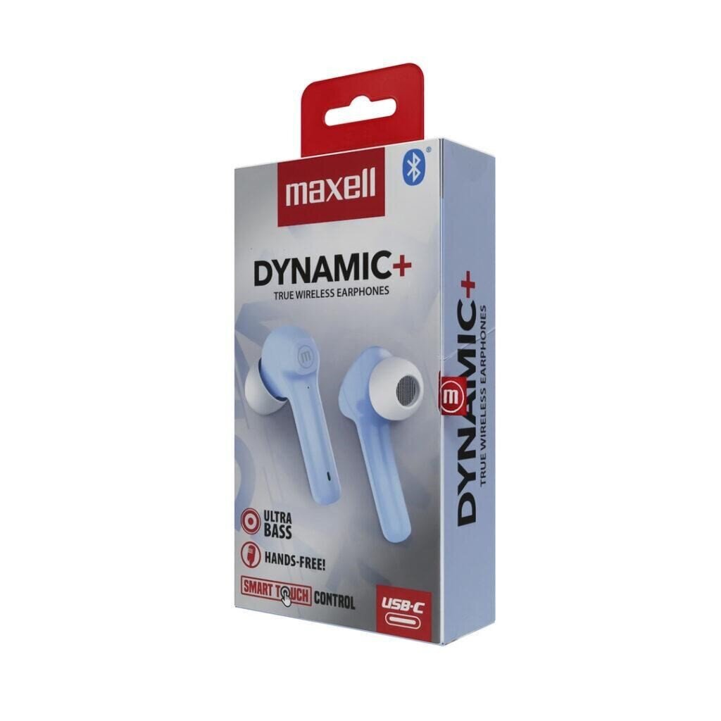 Maxell Dynamic+ blue цена и информация | Ausinės | pigu.lt