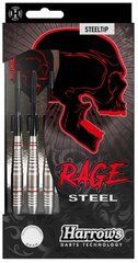 Smiginio strėlyčių komplektas Harrows Darts Steeltip Rage, 3x22g kaina ir informacija | Smiginis | pigu.lt