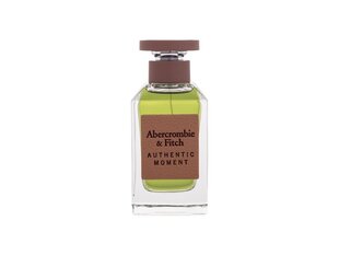 Туалетная вода Abercrombie &amp; Fitch Authentic Moment EDT для мужчин, 100 мл цена и информация | Женские духи | pigu.lt