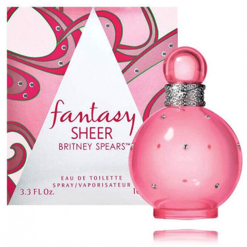 Tualetinis vanduo Britney Spears Fantasy Sheer EDT moterims, 100 ml kaina ir informacija | Kvepalai moterims | pigu.lt