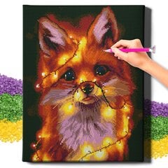 Deimantinė mozaika 5D Diamond Painting Oh Art! Fox, 40x50 cm kaina ir informacija | Deimantinės mozaikos | pigu.lt