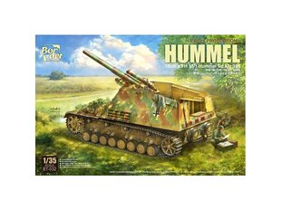 Сборная пластиковая модель. Border Model - 15cm s.FH 18/1 Hummel Sd. Kfz. 165 Early Production, 1/35, BT-032 цена и информация | Конструкторы и кубики | pigu.lt