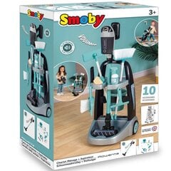 Набор пылесосов и аксессуаров для уборки Rowenta со звуковыми эффектами, Smoby цена и информация | Игрушки для девочек | pigu.lt