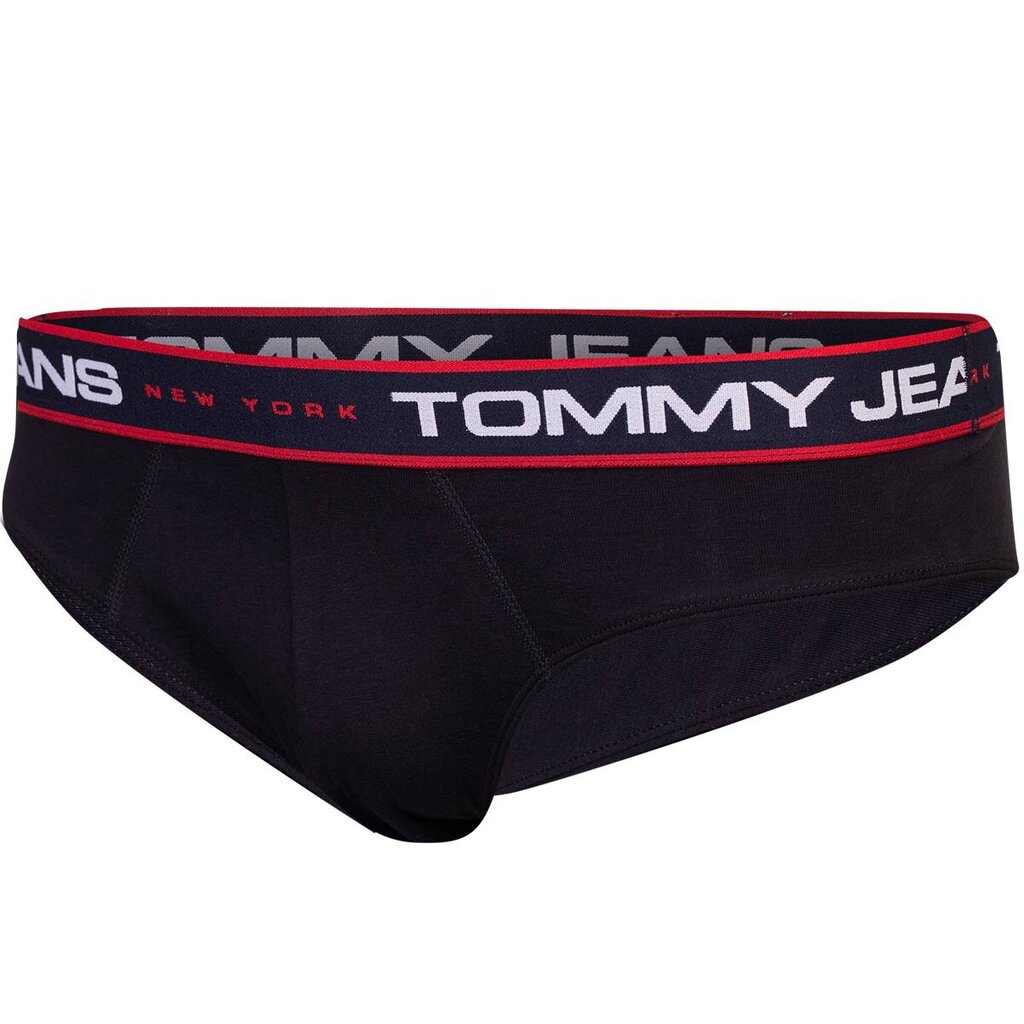 Tommy Hilfiger Jeans trumpikės vyrams, juodos, 3 vnt. цена и информация | Trumpikės | pigu.lt