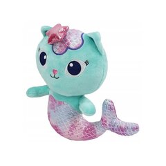 Pliušinis žaislas kačiukas - undinėlė Gabby Dollhouse, mėlynas, 22 cm kaina ir informacija | Minkšti (pliušiniai) žaislai | pigu.lt