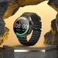 Hoco Y18 Black kaina ir informacija | Išmanieji laikrodžiai (smartwatch) | pigu.lt