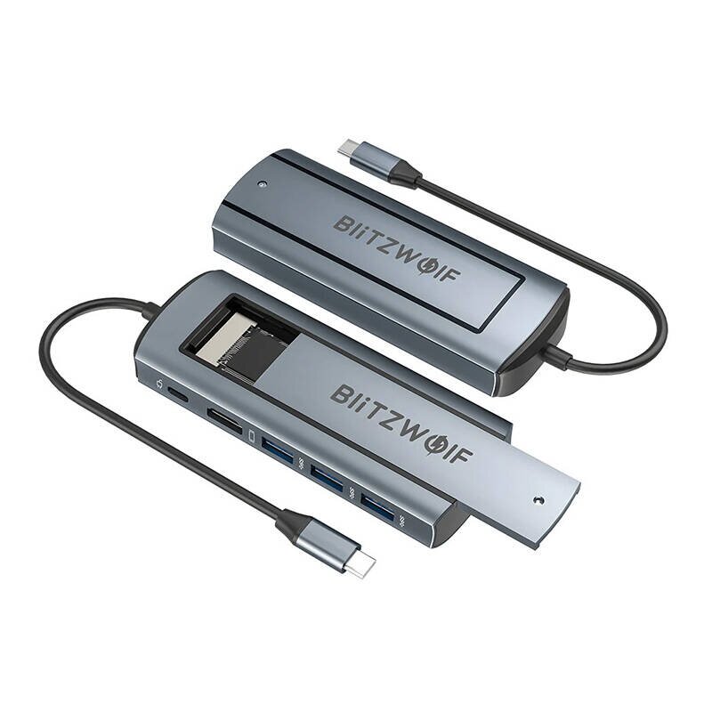 Blitzwolf BW-Neo TH13 цена и информация | Adapteriai, USB šakotuvai | pigu.lt