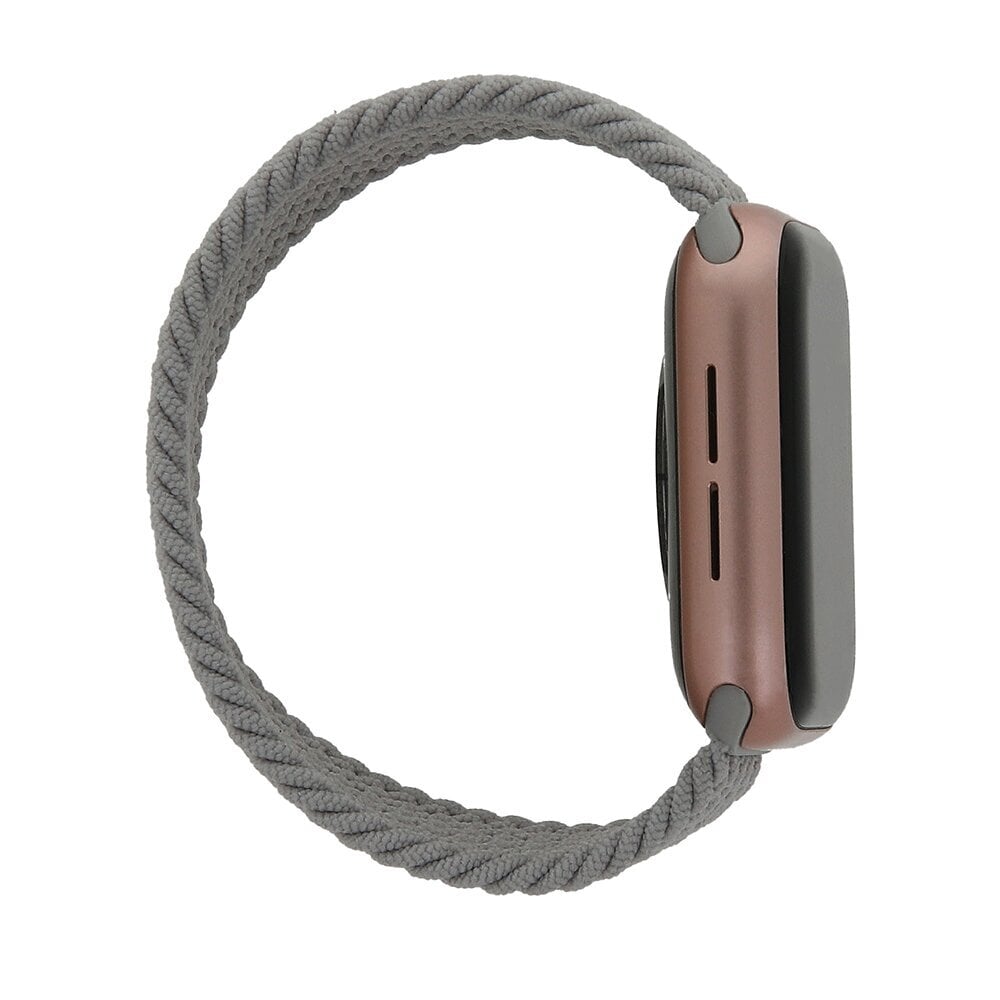 TelForceOne Elastic XS Light Gray kaina ir informacija | Išmaniųjų laikrodžių ir apyrankių priedai | pigu.lt