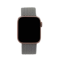 Elastic band XS for Apple Watch 38|40|41 mm length 128 mm light gray цена и информация | Аксессуары для смарт-часов и браслетов | pigu.lt
