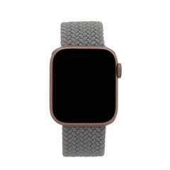 Elastic band S for Apple Watch 38|40|41 mm length 135 mm light gray цена и информация | Аксессуары для смарт-часов и браслетов | pigu.lt