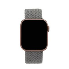 Elastic band M for Apple Watch 38|40|41 mm length 145 mm light gray цена и информация | Аксессуары для смарт-часов и браслетов | pigu.lt