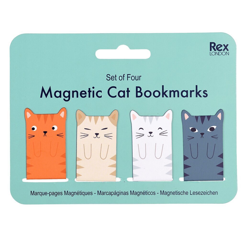Magnetiniai knygos skirtukai Rex London Kačiukai kaina ir informacija | Knygų skirtukai  | pigu.lt