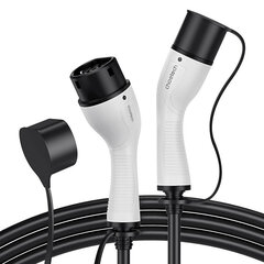 Electric Vehicle charger cable Choetech ACG11 3.5 kW (white) kaina ir informacija | Modeliniai bagažinių kilimėliai | pigu.lt