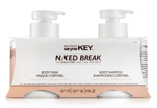 Kūno priežiūros rinkinys Saryna Key Naked Break, 2x500 ml kaina ir informacija | Dušo želė, aliejai | pigu.lt