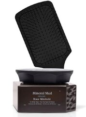 Plaukų priežiūros rinkinys Saphira Brush and Mineral Mud Kit, 1 vnt kaina ir informacija | Priemonės plaukų stiprinimui | pigu.lt