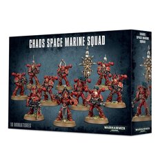 Konstruktoriai - figūrėlės Warhammer Chaos Space Marine Squad, 114 d. kaina ir informacija | Konstruktoriai ir kaladėlės | pigu.lt