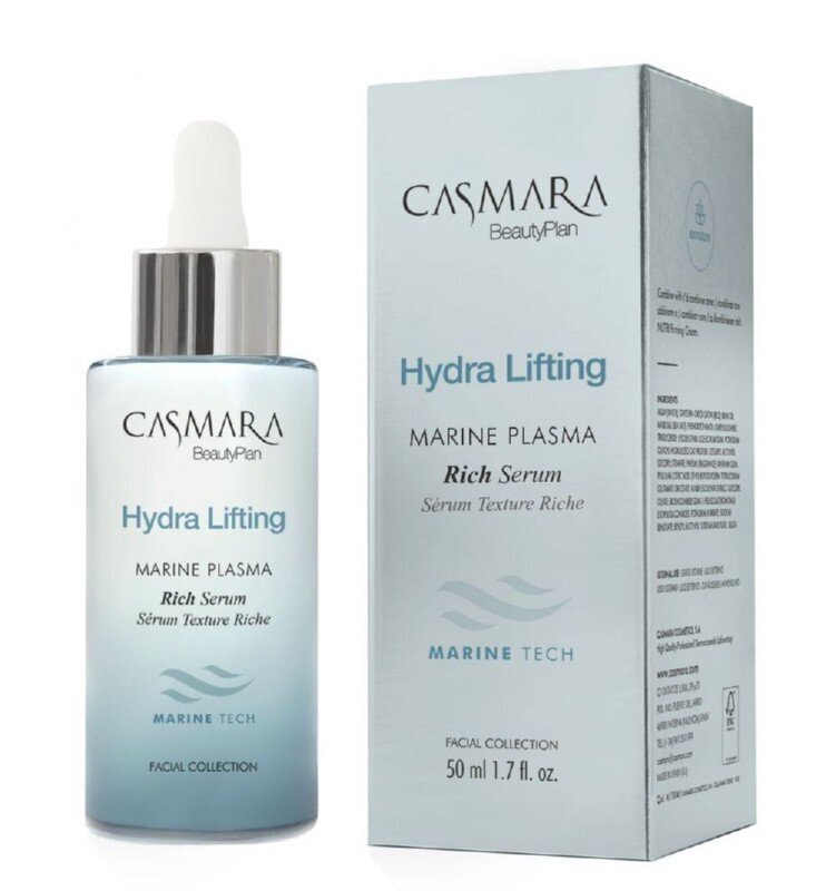 Stangrinantis veido serumas Casmara Hydra Lifting Rich Serum, 50 ml kaina ir informacija | Veido aliejai, serumai | pigu.lt