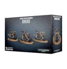 Konstruktorius - figūrėlė Warhammer Chaos Space Marines Bikers kaina ir informacija | Konstruktoriai ir kaladėlės | pigu.lt