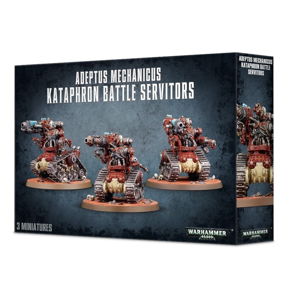 Warhammer 40k Adeptus Mechanicus Kataphron Battle Servitors цена | pigu.lt