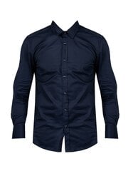 Antony Morato Рубашка Super Slim - MMSL00375-FA450001 - Военно-морской  Slim Fit MMSL00375-FA450001 цена и информация | Мужские рубашки | pigu.lt