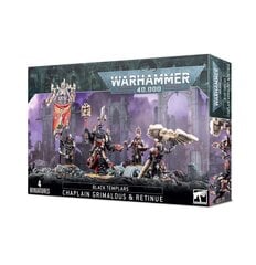 Konstruktoriaus plėtinys Black Templars - Chaplain Grimaldus & Retinue Games Workshop, 40 d. kaina ir informacija | Konstruktoriai ir kaladėlės | pigu.lt