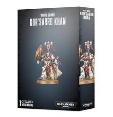 Konstruktorius - figūrėlė Warhammer White Scars Kor'sarro Khan kaina ir informacija | Konstruktoriai ir kaladėlės | pigu.lt