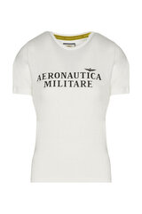 T-SHIRT DAMSKI AERONAUTICA MILITARE biały 34784-5 цена и информация | Женские футболки | pigu.lt