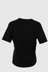 Marškinėliai moterims Aeronautica Militare 34800-5, juodi kaina ir informacija | Marškinėliai moterims | pigu.lt