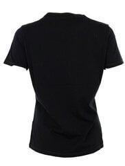 Marškinėliai moterims Aeronautica Militare 34809-5, juodi kaina ir informacija | Marškinėliai moterims | pigu.lt