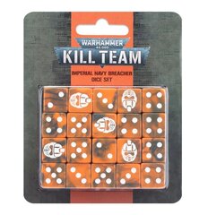 Žaidimų kauliukų rinkinys Warhammer 40K Kill Team Imperial Navy Breacher kaina ir informacija | Stalo žaidimai, galvosūkiai | pigu.lt