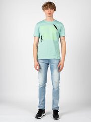 Antony Morato T-shirt - MMKS02021-FA100227 - Бирюзовый  regular fit MMKS02021-FA100227 цена и информация | Футболка мужская | pigu.lt