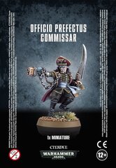 Konstruktorius - figūrėlė Warhammer Astra Militarum Officio Prefectus Commissar kaina ir informacija | Konstruktoriai ir kaladėlės | pigu.lt