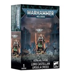 Surenkama figūrėlė Warhammer 40K Astra Militarum Lordas kaštelionas Ursula Creed kaina ir informacija | Konstruktoriai ir kaladėlės | pigu.lt