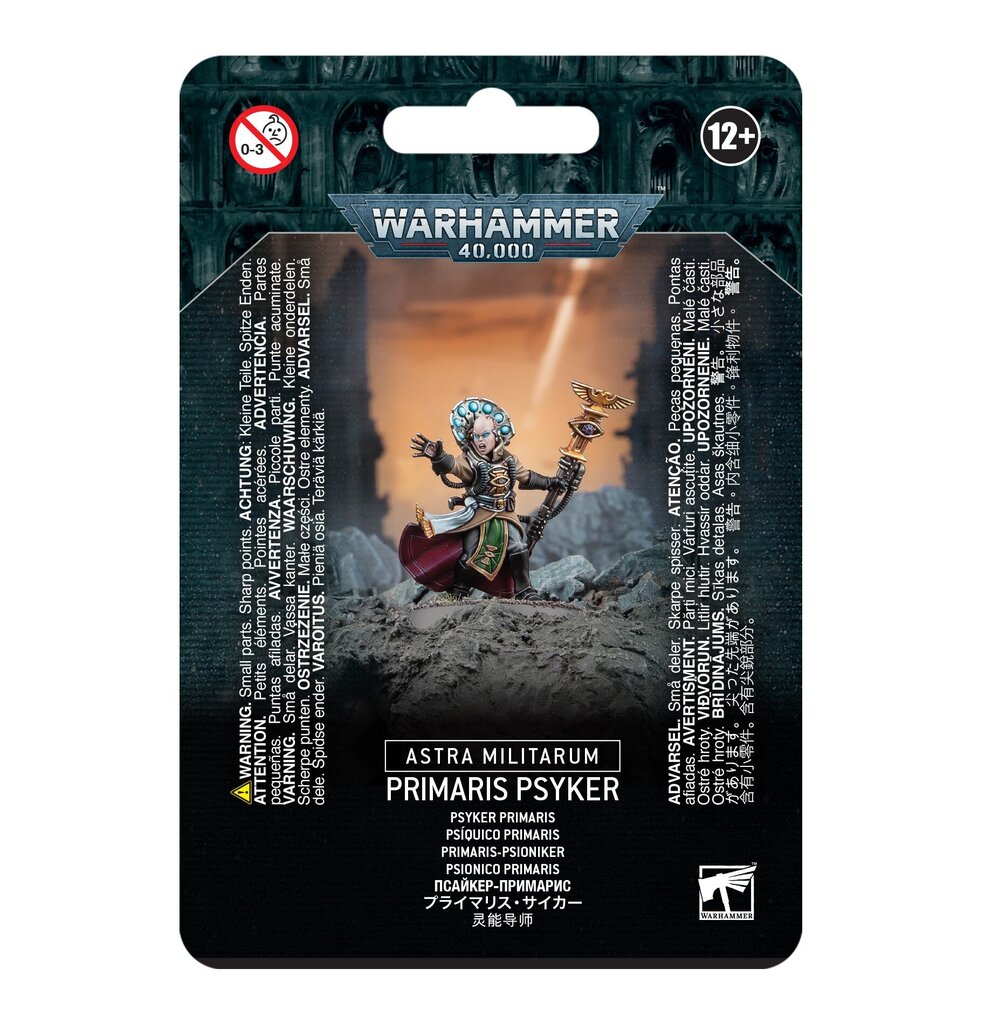 Surenkama figūrėlė Warhammer 40K Astra Militarum Psyker цена и информация | Konstruktoriai ir kaladėlės | pigu.lt