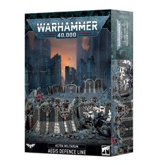 Surenkamų figūrėlių rinkinys Warhammer 40k Astra Militarum Aegis gynybos linija kaina ir informacija | Konstruktoriai ir kaladėlės | pigu.lt