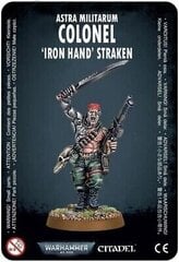 Surenkama figūrėlė Warhammer 40k Astra Militarum Pulkininkas Strakenas kaina ir informacija | Konstruktoriai ir kaladėlės | pigu.lt