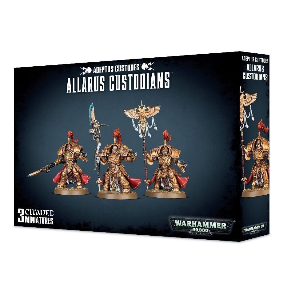 Konstruktoriai - figūrėlės Warhammer Adeptus Custodes Allarus Custodians, 73 d. kaina ir informacija | Konstruktoriai ir kaladėlės | pigu.lt