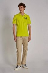 Marškinėliai vyrams La Martina 46934-5, geltoni kaina ir informacija | Vyriški marškinėliai | pigu.lt