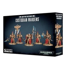 Konstruktoriai - figūrėlės Warhammer Adeptus Custodes Custodian Wardens, 78 d. kaina ir informacija | Konstruktoriai ir kaladėlės | pigu.lt