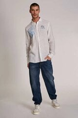 Marškiniai vyrams La Martina 46974-5, balti kaina ir informacija | Vyriški marškiniai | pigu.lt