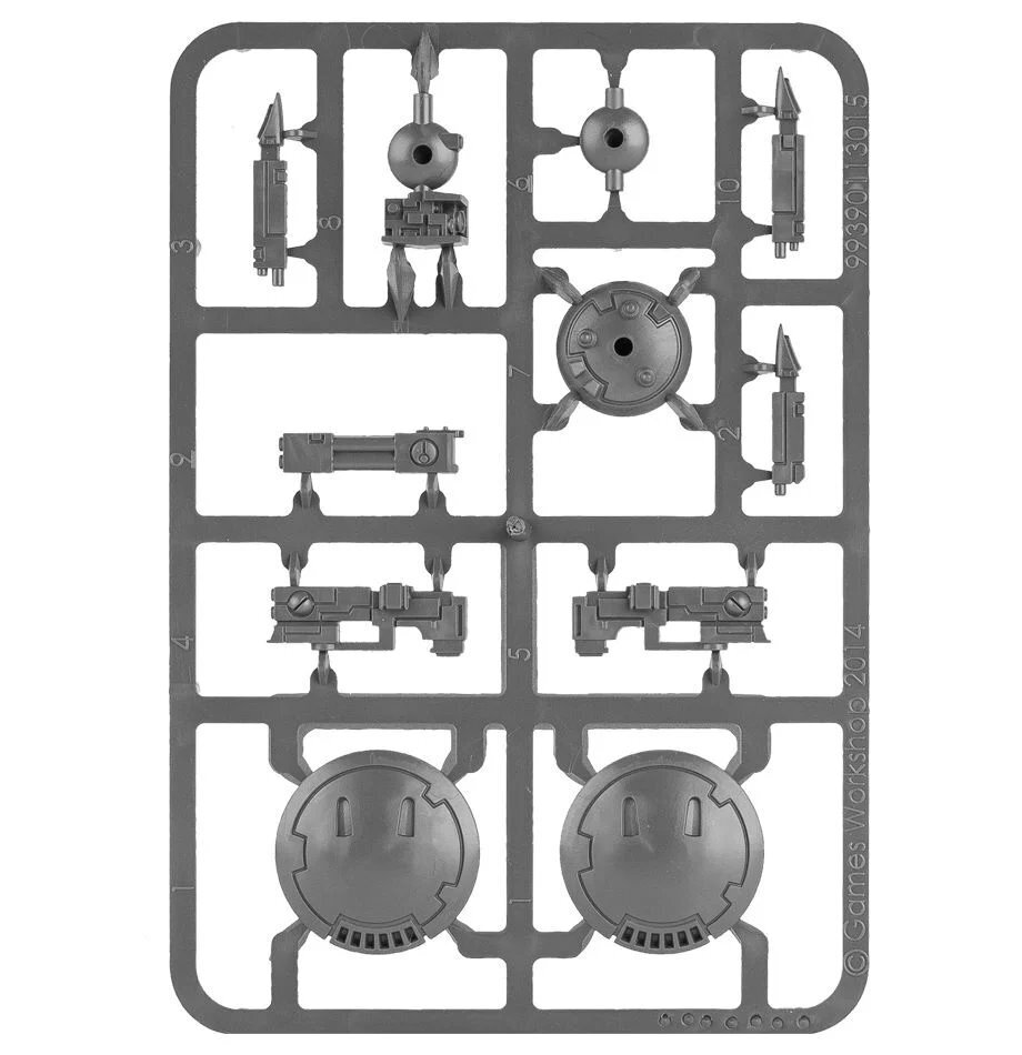 Surenkami modeliai Warhammer 40k taktiniai dronai цена и информация | Konstruktoriai ir kaladėlės | pigu.lt