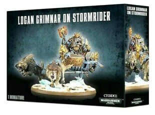 Surenkamas modelis Warhammer 40k Logan Grimnar on Stormrider kaina ir informacija | Konstruktoriai ir kaladėlės | pigu.lt
