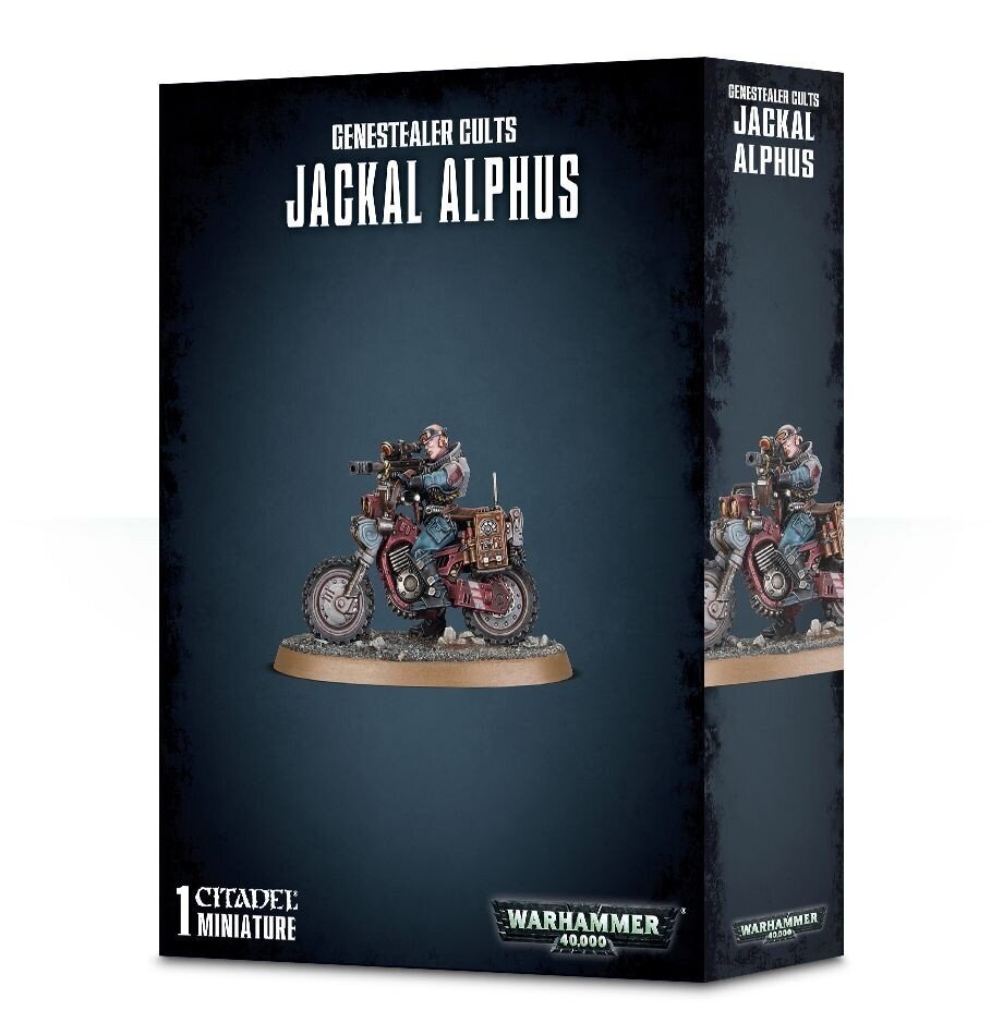 Surenkama figūrėlė Warhammer 40k Genestealer kultai Jackal Alphus цена и информация | Konstruktoriai ir kaladėlės | pigu.lt