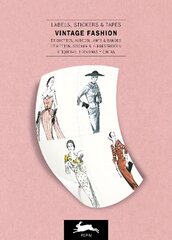 Vintage Fashion: Label & Sticker Book цена и информация | Книги о питании и здоровом образе жизни | pigu.lt
