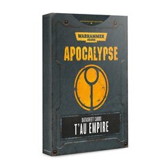 Warhammer žaidimo duomenų kortelės Apocalypse T'au Empire, EN kaina ir informacija | Stalo žaidimai, galvosūkiai | pigu.lt