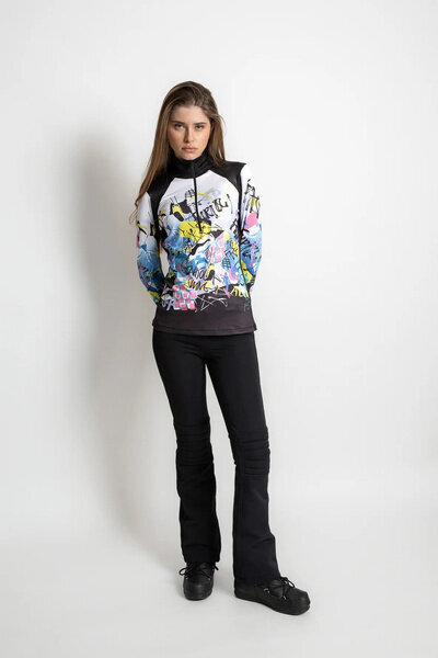 Džemperis moterims 53623-324, juodas kaina ir informacija | Sportinė apranga moterims | pigu.lt