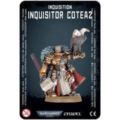 Surenkama figūrėlė Warhammer 40k Inkvizicija Inkvizitorius Coteaz kaina ir informacija | Konstruktoriai ir kaladėlės | pigu.lt