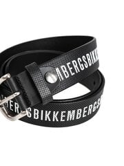 Bikkembergs Пояс - E4BPME350964 - Черный E4BPME350964 цена и информация | Мужские ремни | pigu.lt