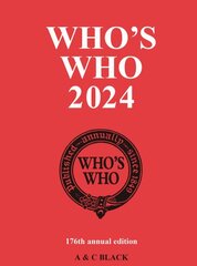 Who's Who 2024 176th edition kaina ir informacija | Enciklopedijos ir žinynai | pigu.lt